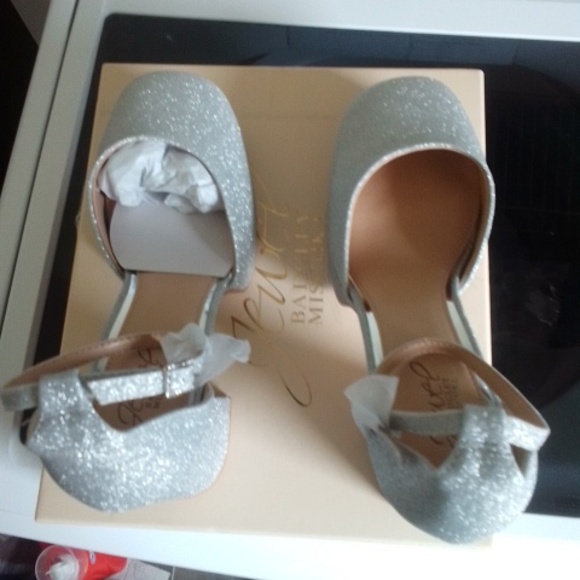 NWT NIB Jewel Badgley Mischka Giada Round Toe Platform - Picture 5 of 6